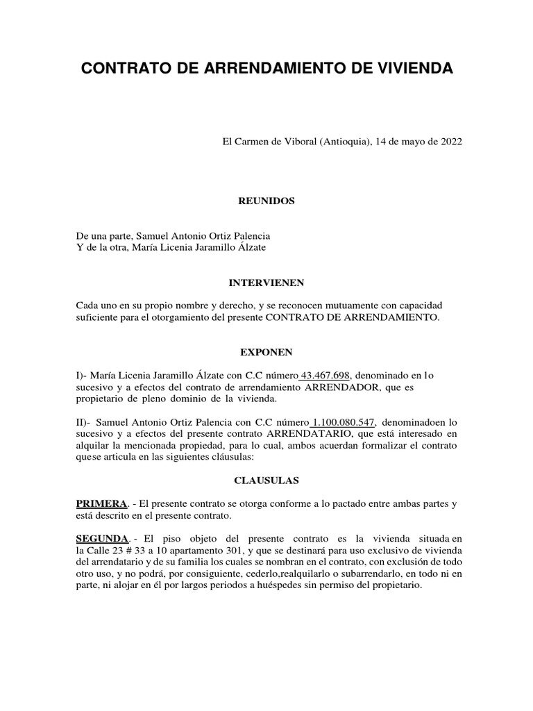 Características y Condiciones de la Propiedad