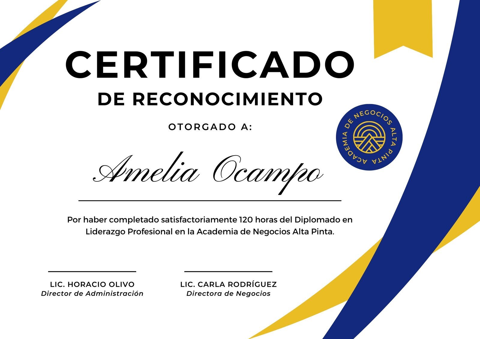 Certificación y Reconocimiento