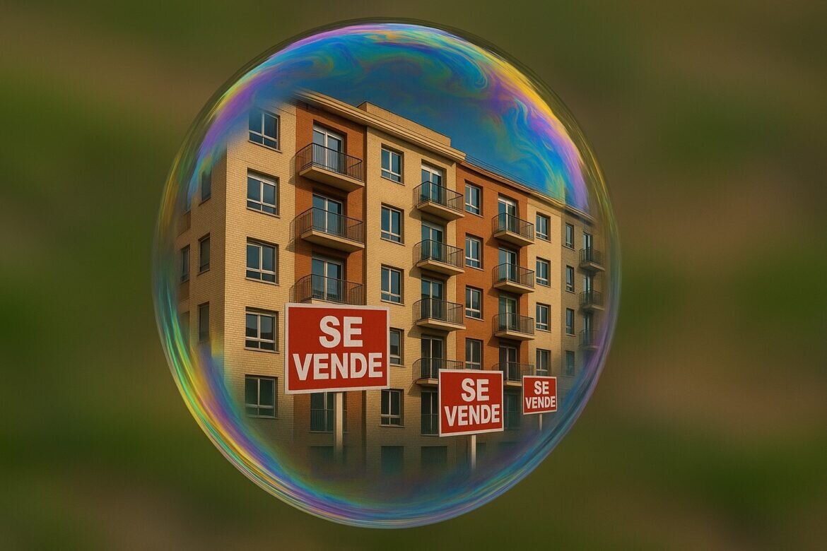 ¿Cuáles fueron las consecuencias del estallido de la burbuja inmobiliaria en España?