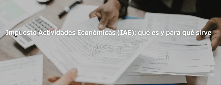 Impuesto sobre Actividades Económicas (IAE)